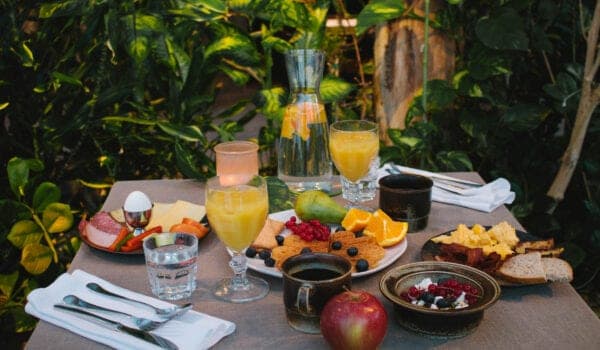 Breakfast buffet