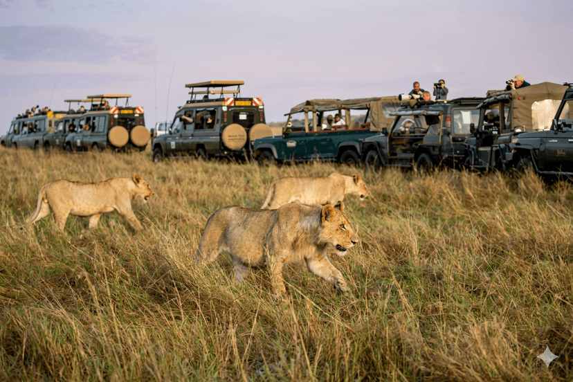 Kenya's greatest reserve — lions, leopards and cheetahs on open plains, and the stage for the Great Migration. The classic, unmissable heart of any Kenya safari.