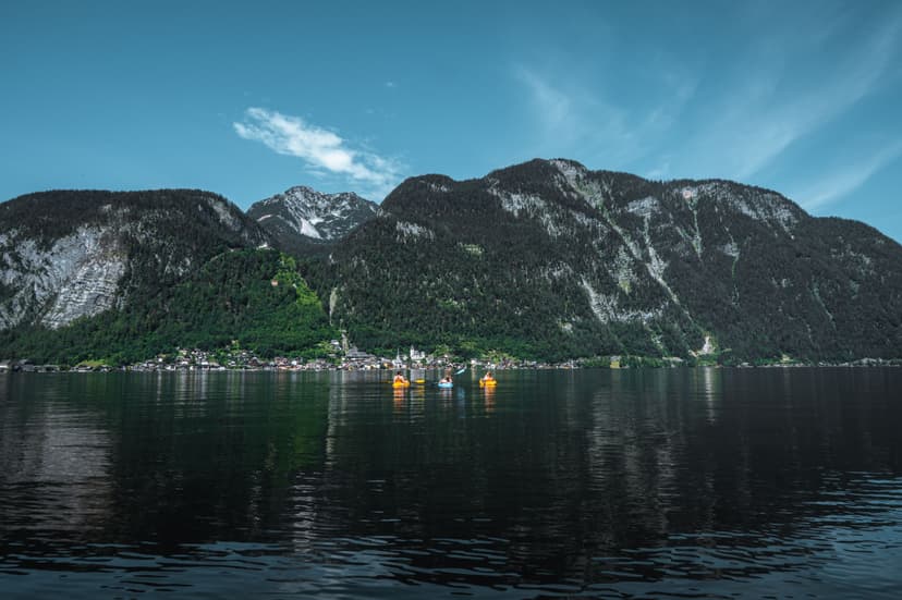 The Salzkammergut — Hallstatt, Wolfgangsee and the lakes between the mountains, some of the most photogenic scenery in Europe.