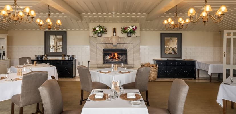 The dining room