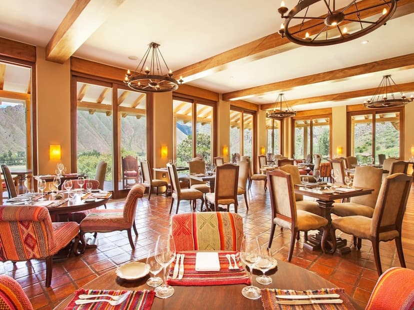 Hacienda dining room