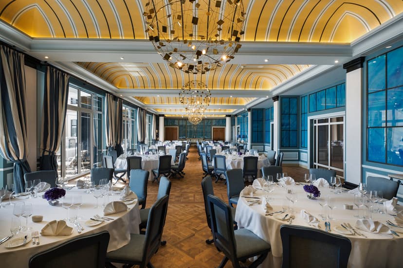 The fine-dining restaurant