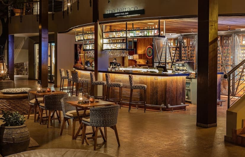 The bar