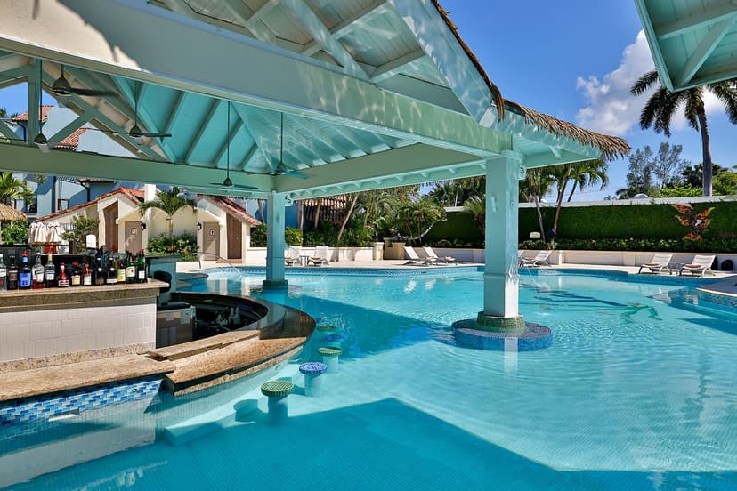 Swim-up bars
