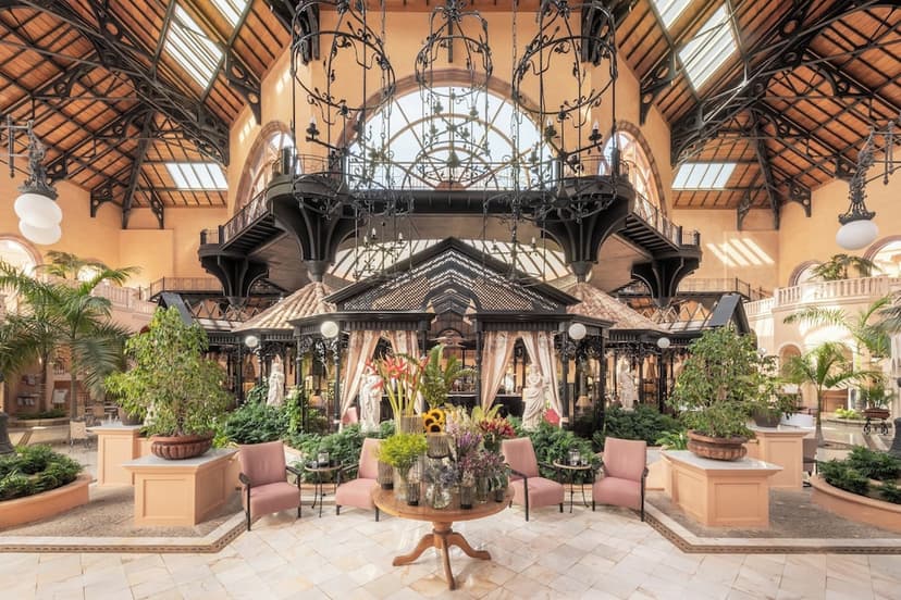 The themed restaurants