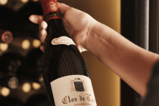 The wine cellar