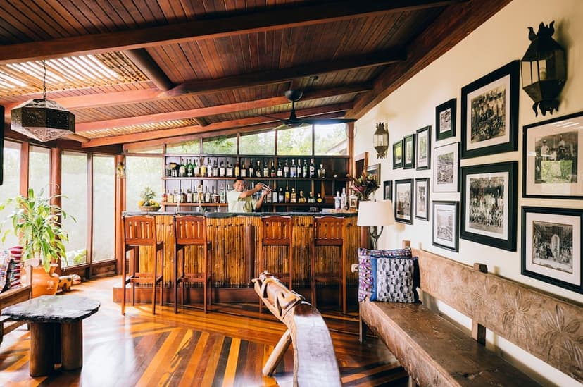 The bar
