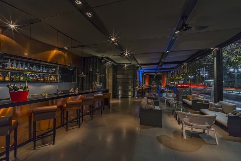 The lobby bar