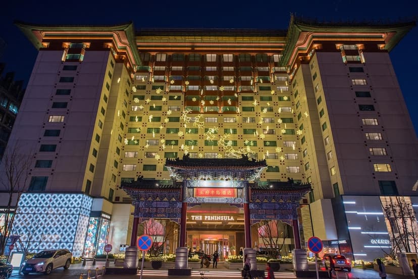 All-suite space: The largest rooms in Beijing.