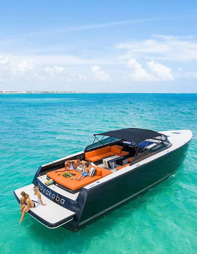 Arrive by private boat