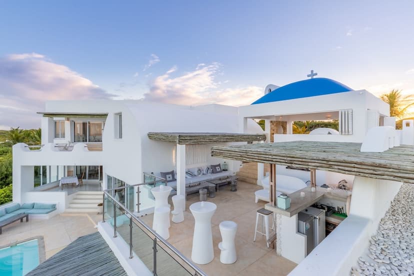 Grecian villa design