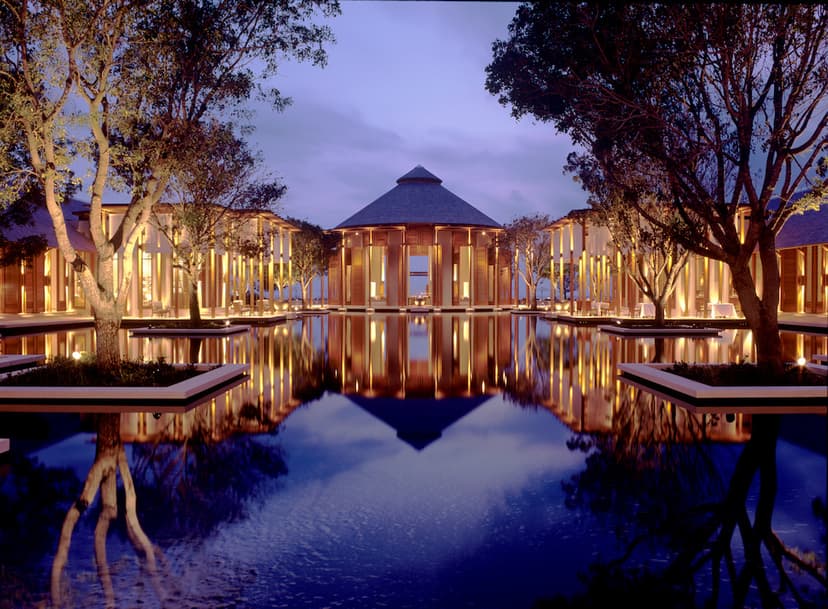 Aman design: Low-density pavilions and villas.