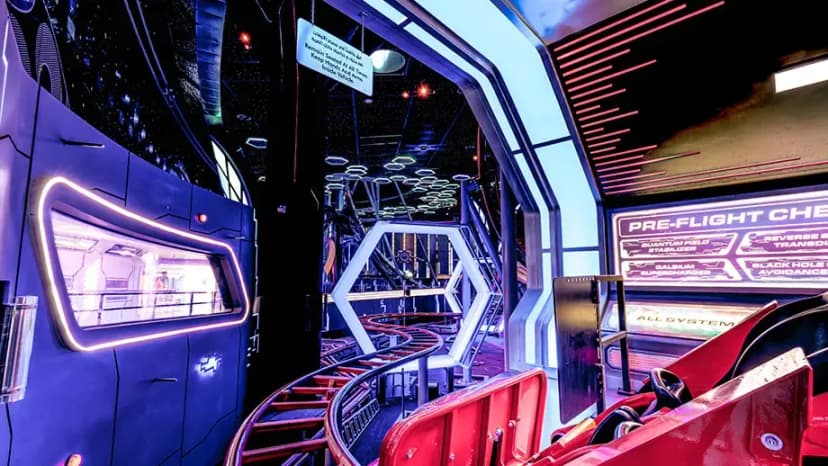 Direct Quest access: An indoor theme park downstairs.