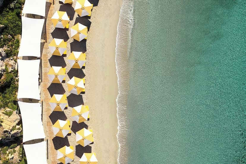 Experience: The private sandy beach