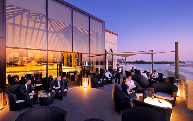 Marina Walk dining: Fish Market and Chamas on the waterfront.