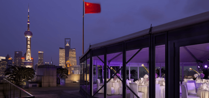 The Bund: Direct frontage and Pudong-skyline views.