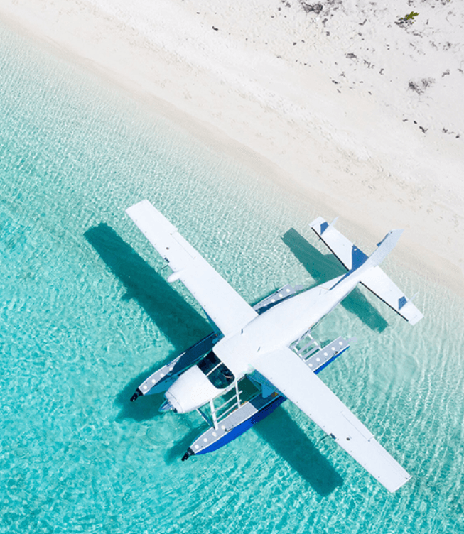 A private out-island: By ferry or seaplane.