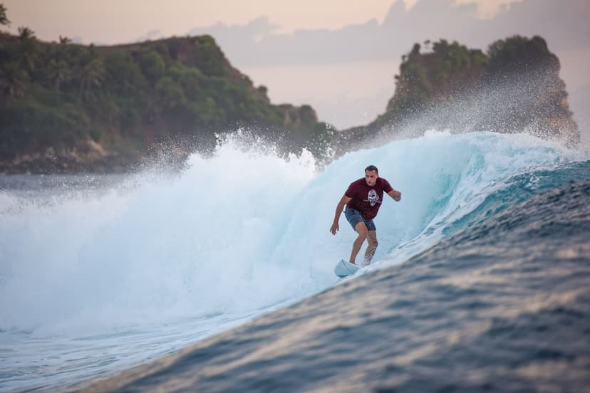 Surfing Occy’s Left: A world-class break.