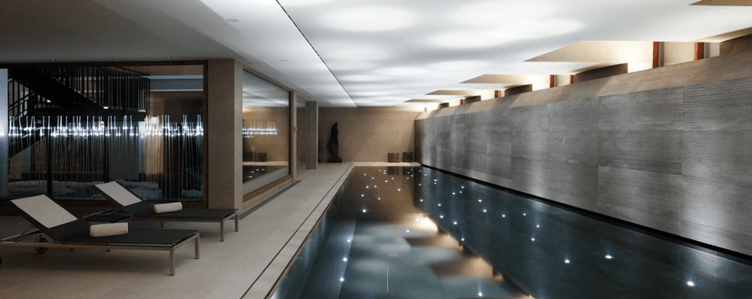 Experience: The 23-metre pool