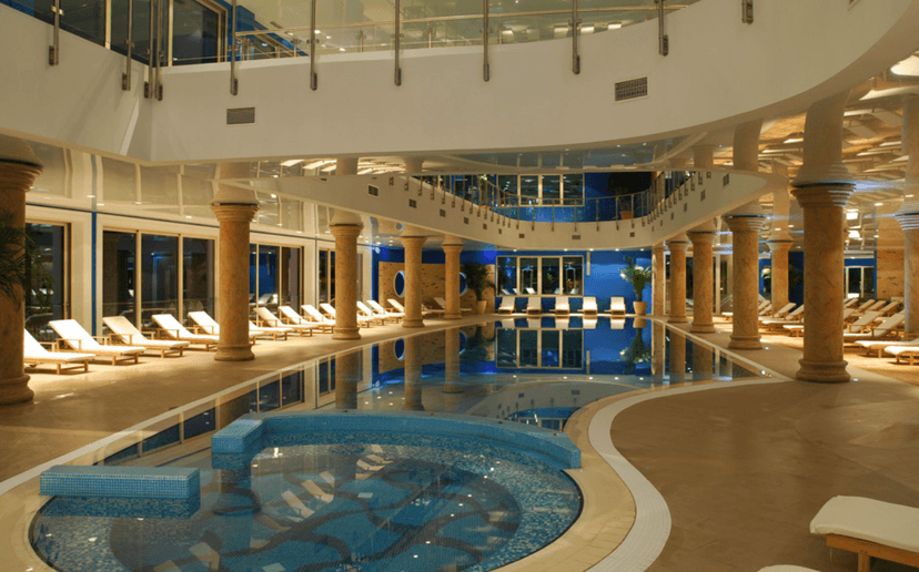 Experience: Indoor and outdoor pools