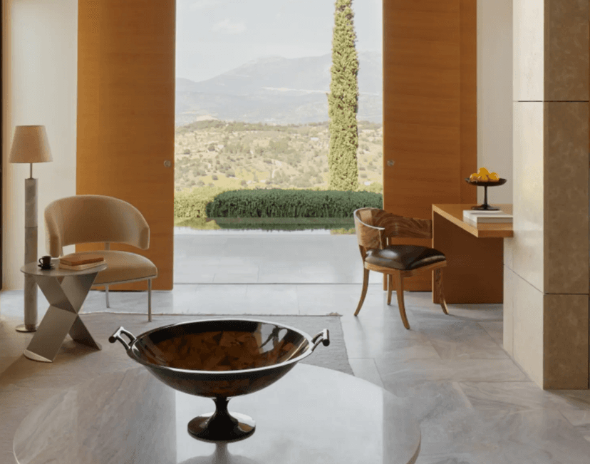 Experience: A private pool per pavilion