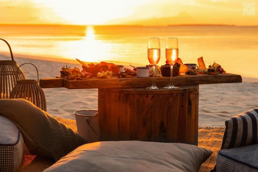 A sunset dhow
