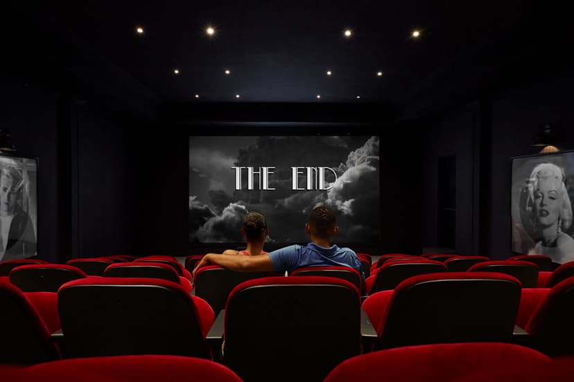 A 60-seat cinema — the activity/scene in action. A dedicated cinema on the resort.