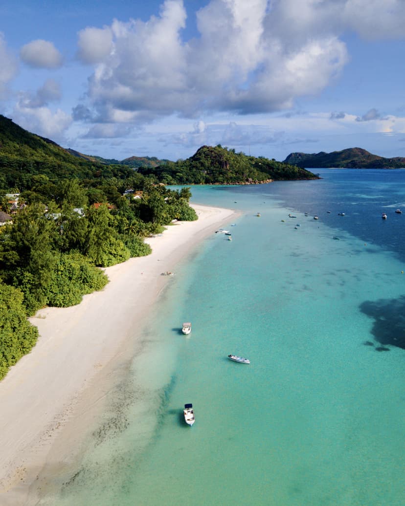 Pair with Desroches — the activity/scene in action. The sister private island makes an easy second leg.
