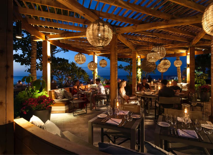 Infiniti dining: Premier oceanfront fine dining.
