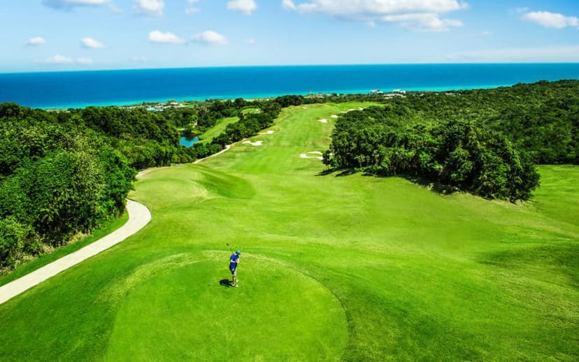 Golf next door: Rose Hall championship courses.