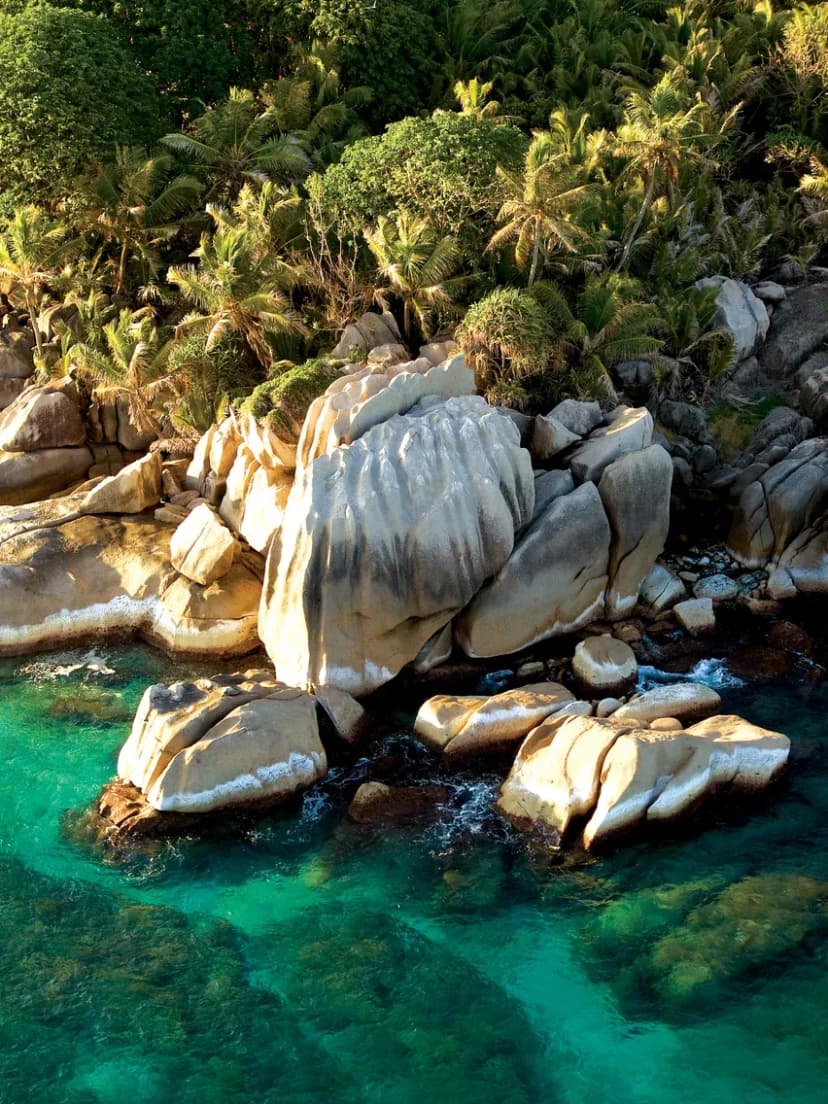 Island-hop the inner isles — the activity/scene in action. La Digue and Praslin are a short hop away.