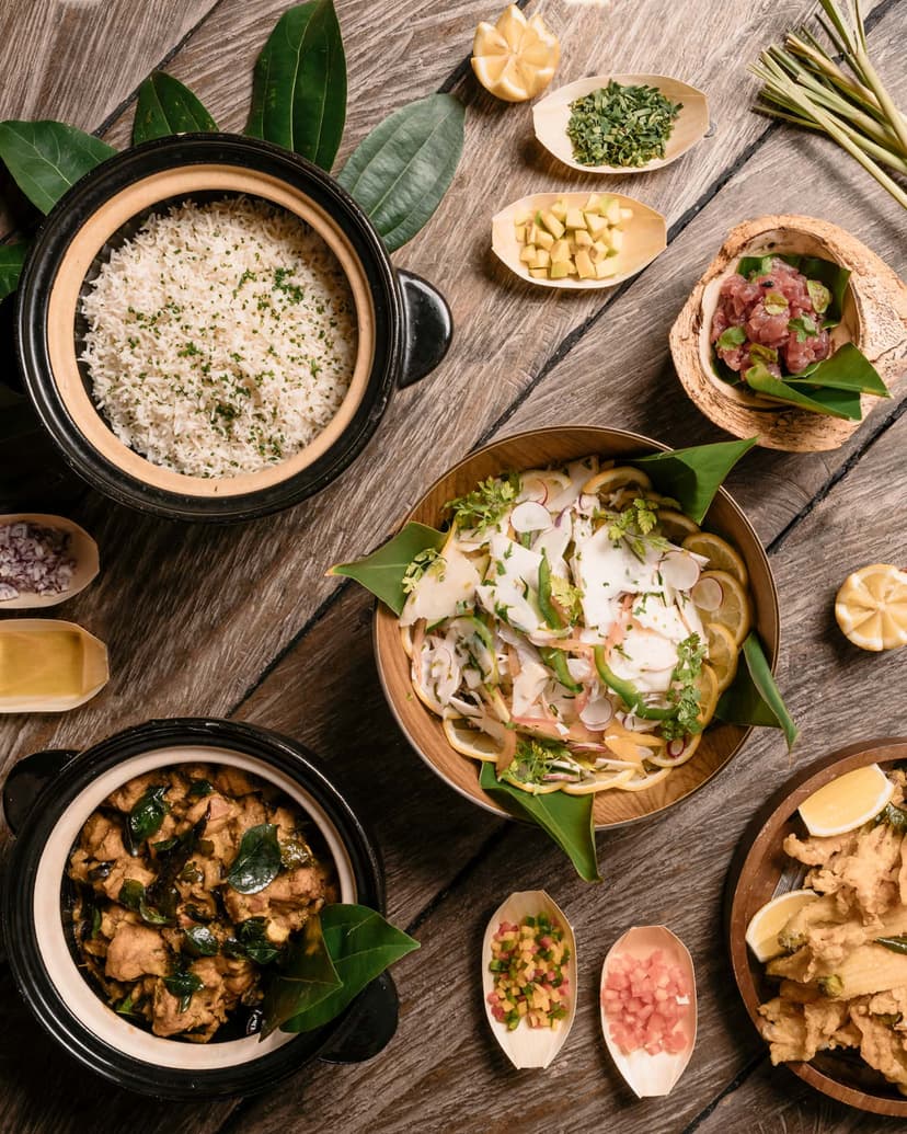 Creole cooking classes — the activity/scene in action. Learn Seychellois flavours with the chefs.