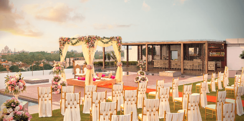 Weddings & MICE: Agra’s largest spaces.