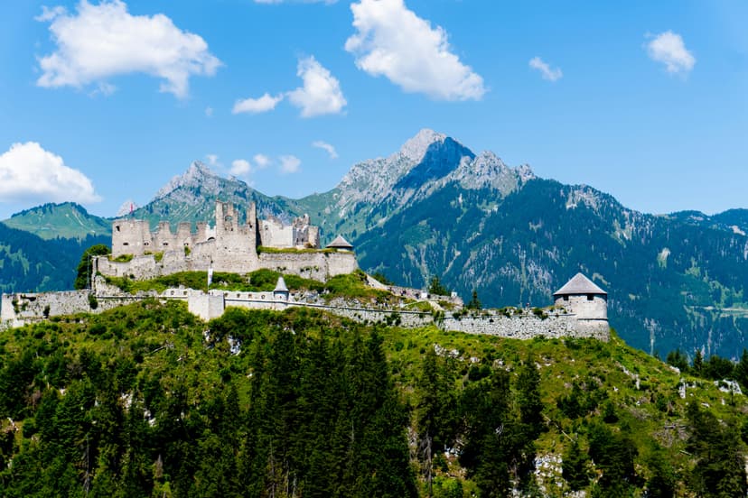 Innsbruck, the peaks and the storybook villages — world-class skiing in winter and dramatic walking and lakes in summer.