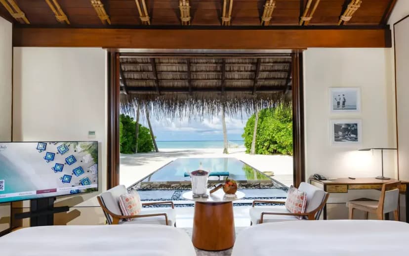 Beach Villa with Pool