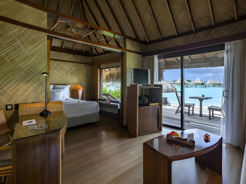 Overwater Bungalow, Beach View