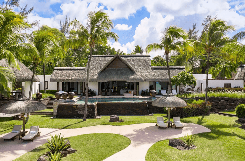 Three-Bedroom Beach Villa