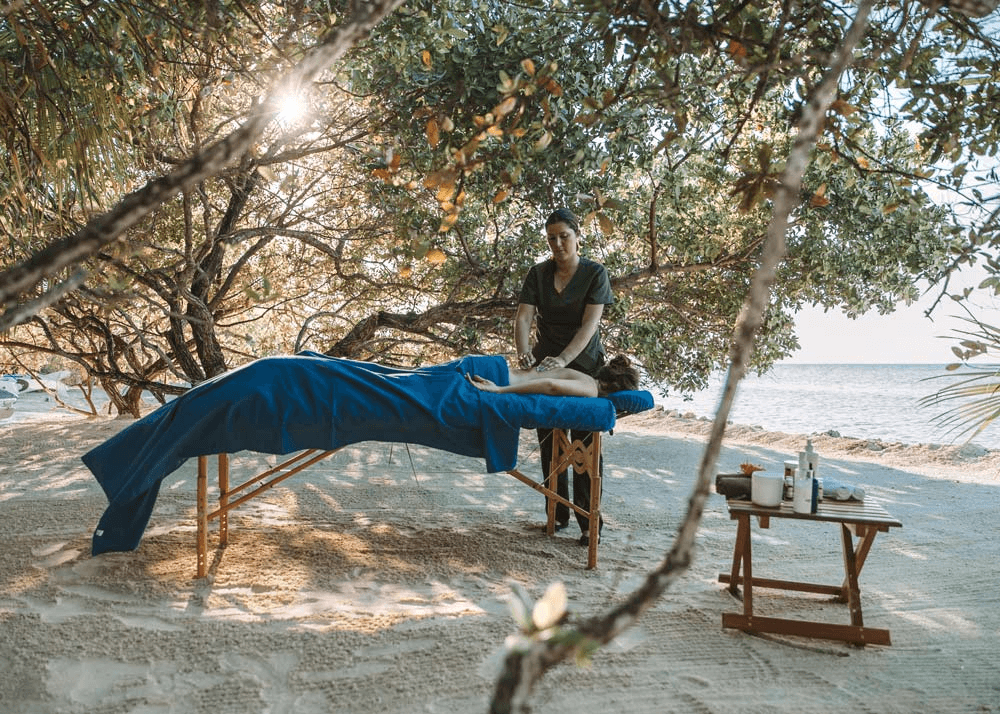 Cayo Espanto spa