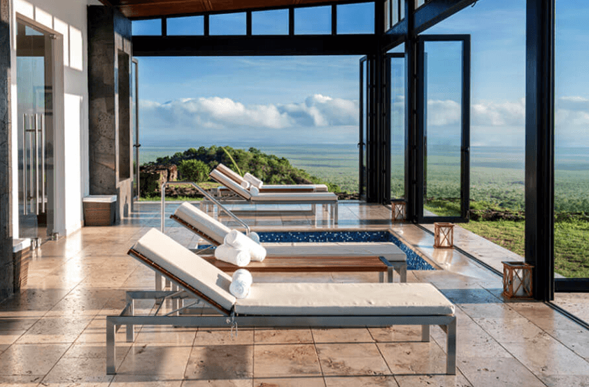 Pikaia Lodge spa