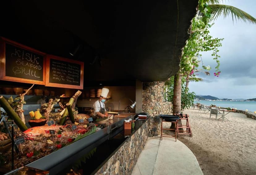 Beach restaurant