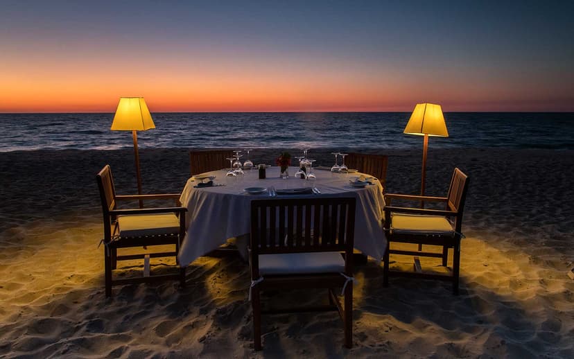 Beach barbecues