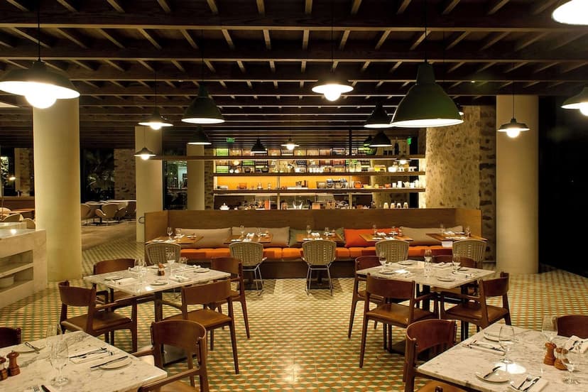 The Italian restaurant