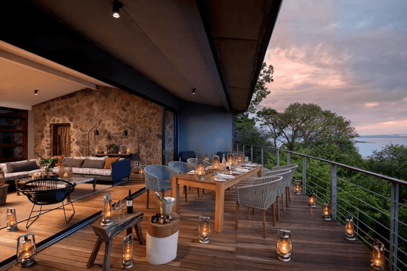 Terrace dining