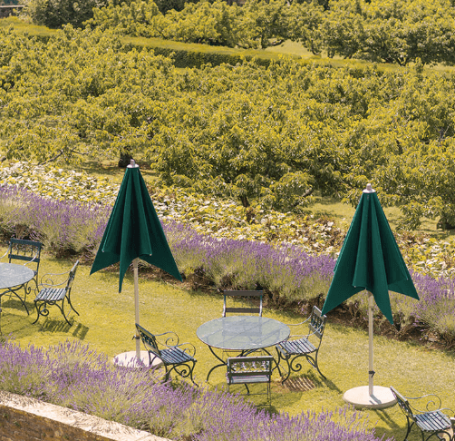 The summer terrace
