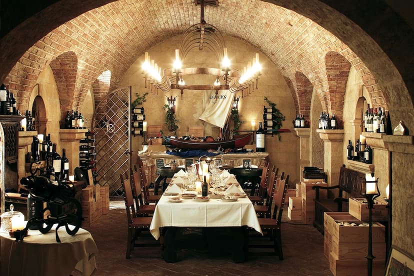The wine cellar