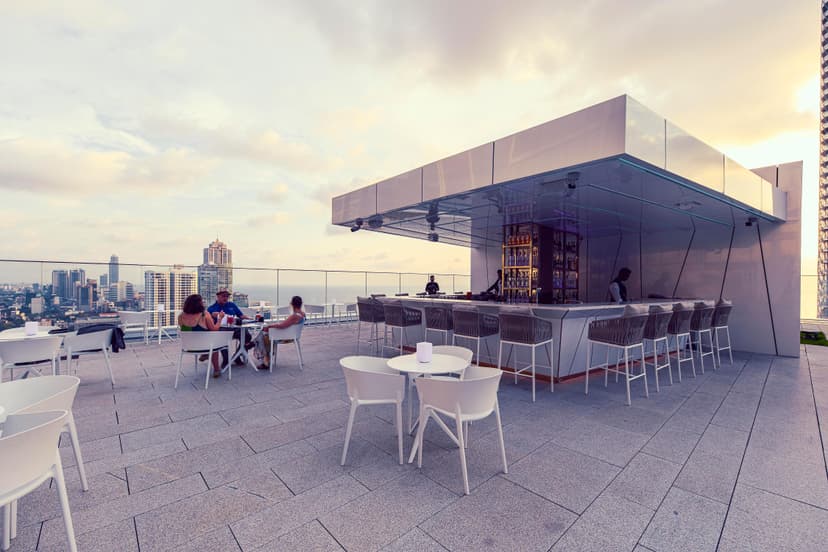 Rooftop bar