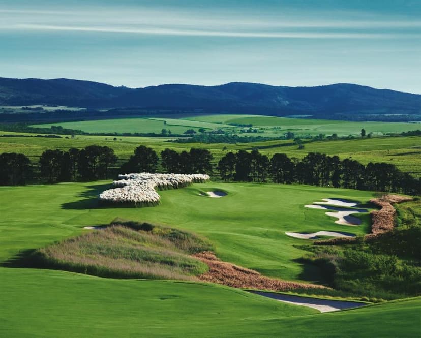 Two golf courses
