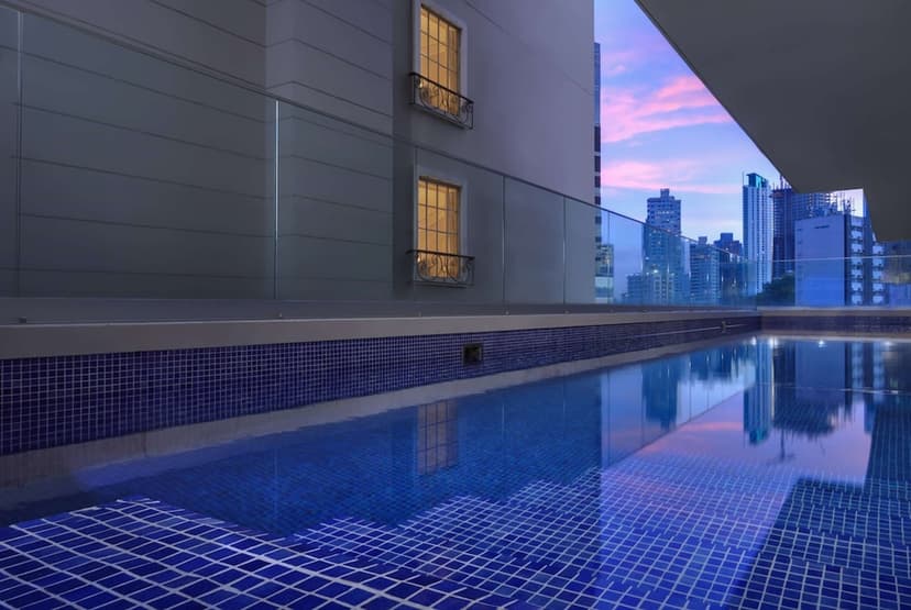 The 25th-floor spa