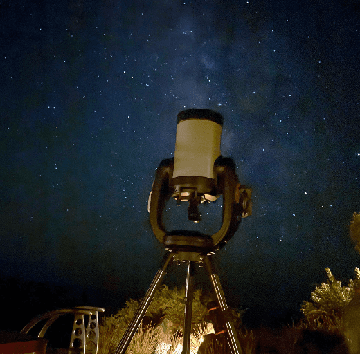Nightly stargazing