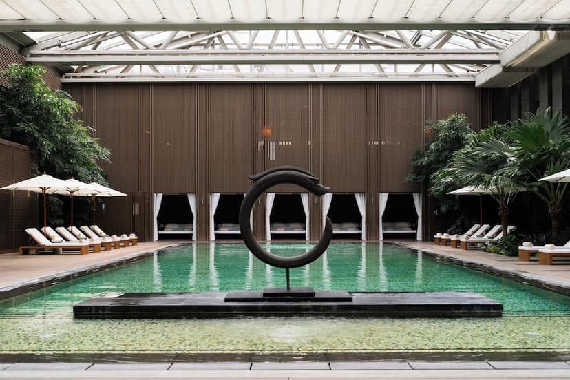 Sense spa: Imperial-inspired treatments.